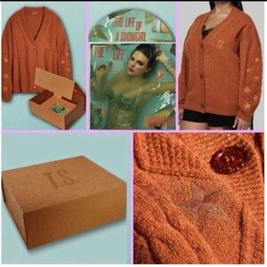 BRAND NEW & SEALED! - Taylor Swift “Life of a Showgirl” Boxed set cardigan + CD